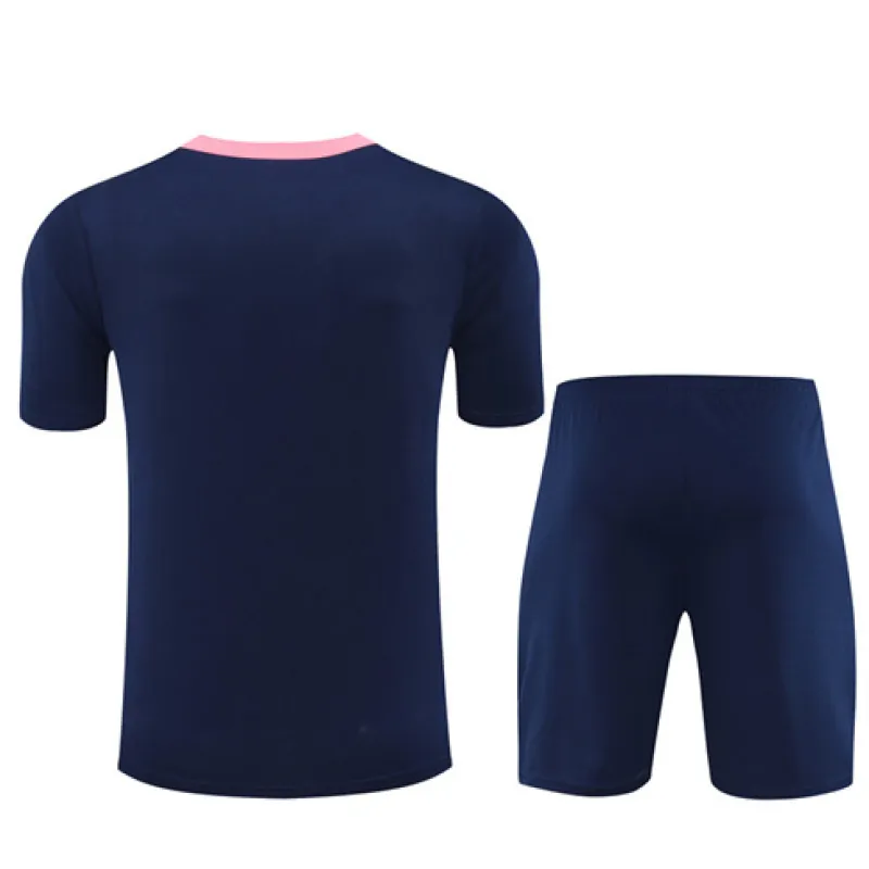 Parte superior de entrenamiento para niños + pantalones cortos de Atletico Madrid 2024/25 - Azul