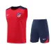Set di shorts e gilet di Atletico Madrid 2024/25 - Rosso