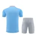 Parte superior de entrenamiento para niños + pantalones cortos de Atletico Madrid 2024/25 - Azul