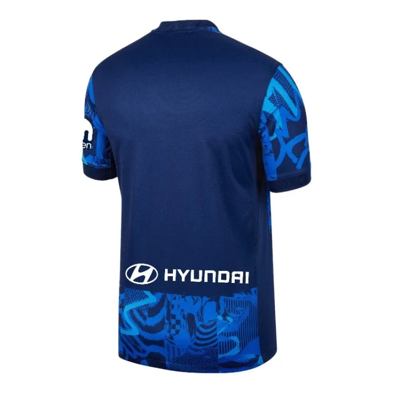 Atlético Madrid Kids' 2024/25 Third Jersey Set - Blue