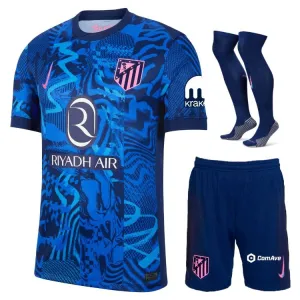 Set di terza maglia per bambini di Atlético Madrid 2024/25 - Blu