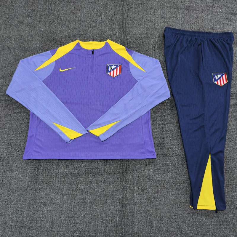 Atletico Madrid 2025/26 Kinder Sportanzug lila