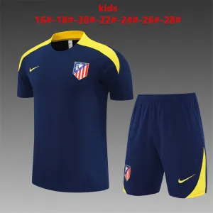 Atletico Madrid 2025/26 Conjunto de Entrenamiento Infantil azul