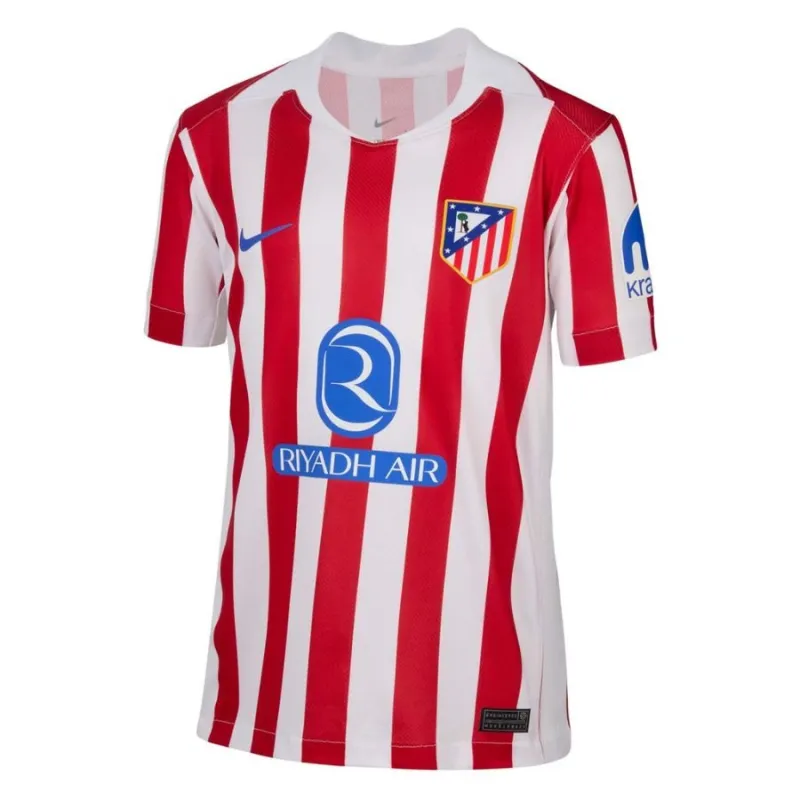Camiseta infantil de Atlético Madrid 2025/26 Local - Rojo/Blanco