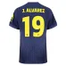 Álvarez Conjunto de camiseta visitante infantil del Atlético de Madrid 2025/26 - Azul