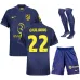 Giuliano Ensemble de maillot extérieur enfant de l'Atlético Madrid 2025/26 - Bleu