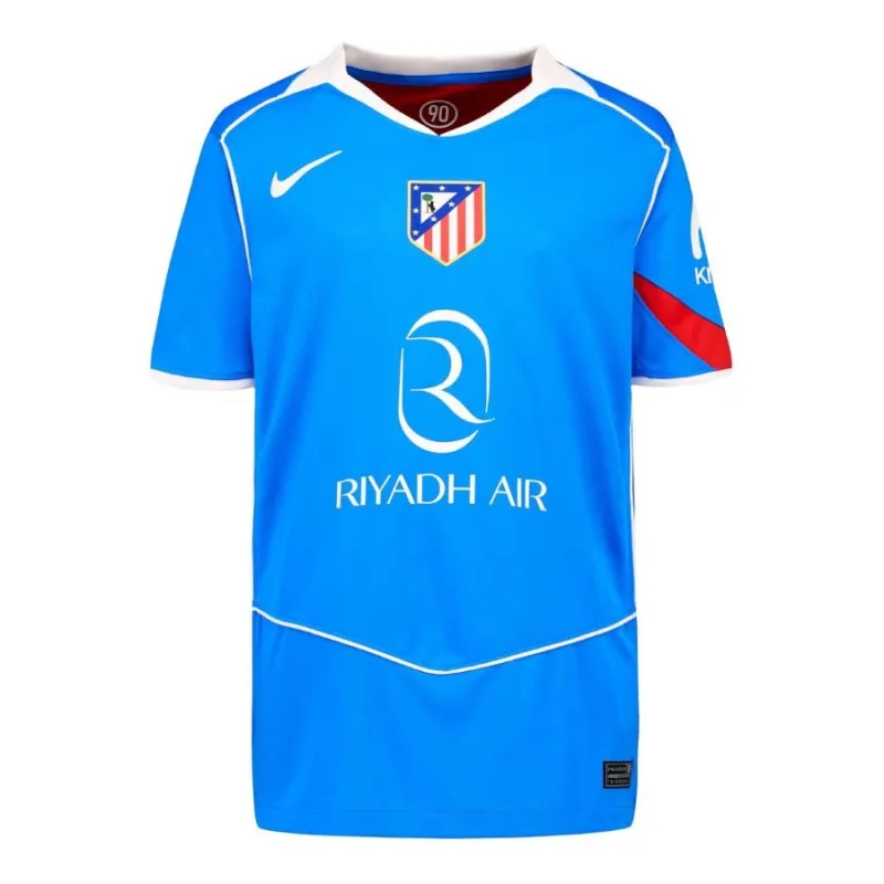 Atlético Madrid 2025/26 Drittes Kindertrikot - Blau