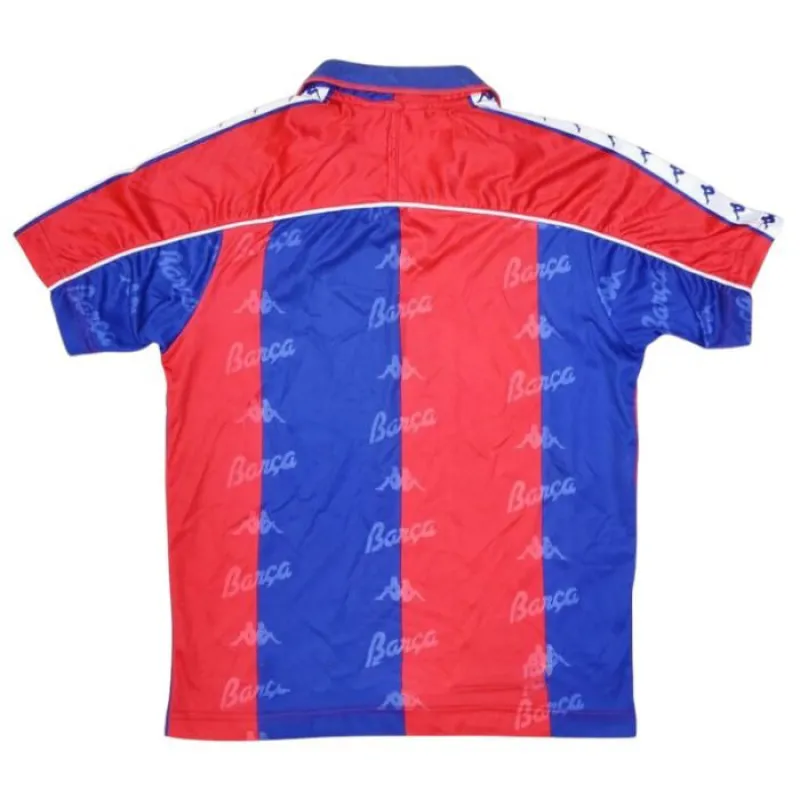 Barcelona 1993 1995 Camiseta Local Retro - Rojo/Azul
