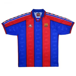 Barcelone 1996/97 Maillot Domicile Rétro - Rouge/Bleu