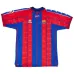 Barcelone RIVALDO 1997/98 Maillot Domicile Rétro - Rouge/Bleu