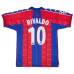 Barcelone RIVALDO 1997/98 Maillot Domicile Rétro - Rouge/Bleu