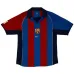 Barcelone XAVI 2001/02 Maillot Domicile Rétro - Rouge/Bleu