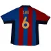 Barcelone XAVI 2001/02 Maillot Domicile Rétro - Rouge/Bleu
