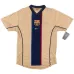 Barcelone RIVALDO 2001/02 Maillot Extérieur Rétro - Jaune