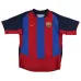 Barcelona 2003/04 Camiseta Local Retro - Rojo/Azul