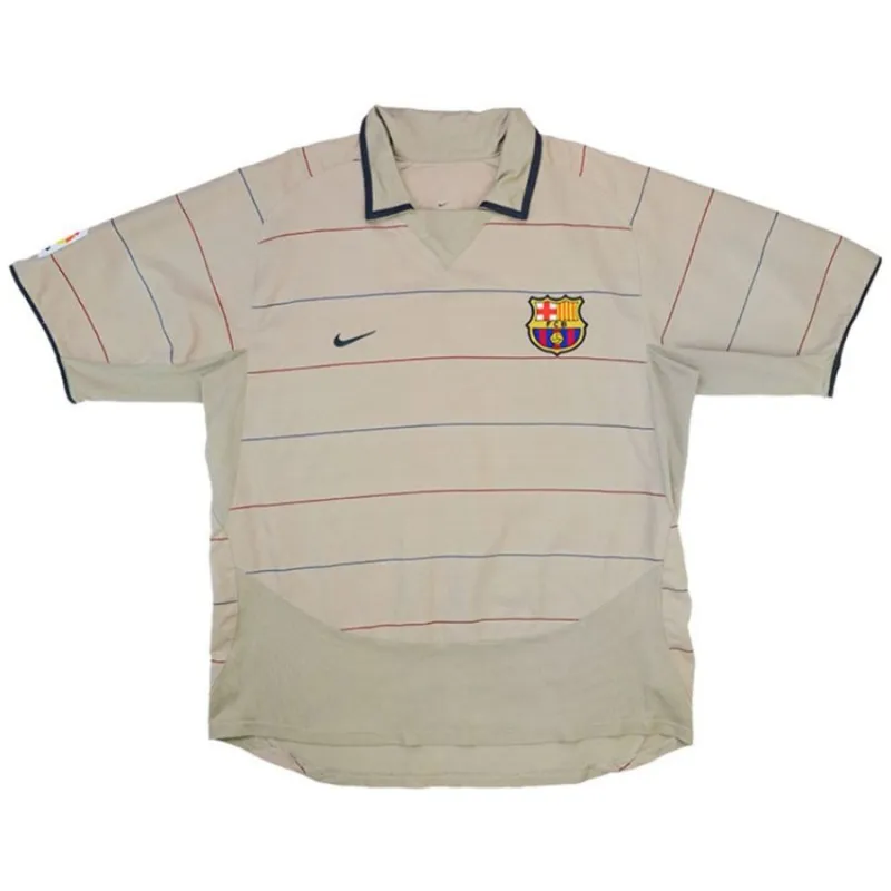 Barcelona XAVI 2003 2005 Retro-Auswärtstrikot - Gelb