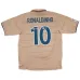 Barcelona RONALDINHO 2003 2005 Retro-Auswärtstrikot - Gelb