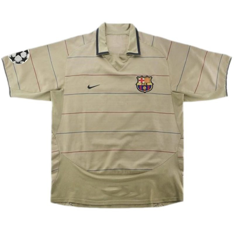 Barcelona MESSI 2003 2005 Retro-Auswärtstrikot - Gelb