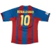 Barcelone RONALDINHO 2004/05 Maillot Domicile Rétro - Rouge/Bleu