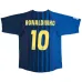 Barcellona RONALDINHO 2004/05 Maglia Fuori Casa Retro - Azzurro