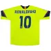 Camiseta Retro de Visitante RONALDINHO 2005/06 del Barcelona - Verde