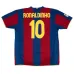Maglia Casa Retrò RONALDINHO 2007/08 del Barcellona - Rosso/Blu