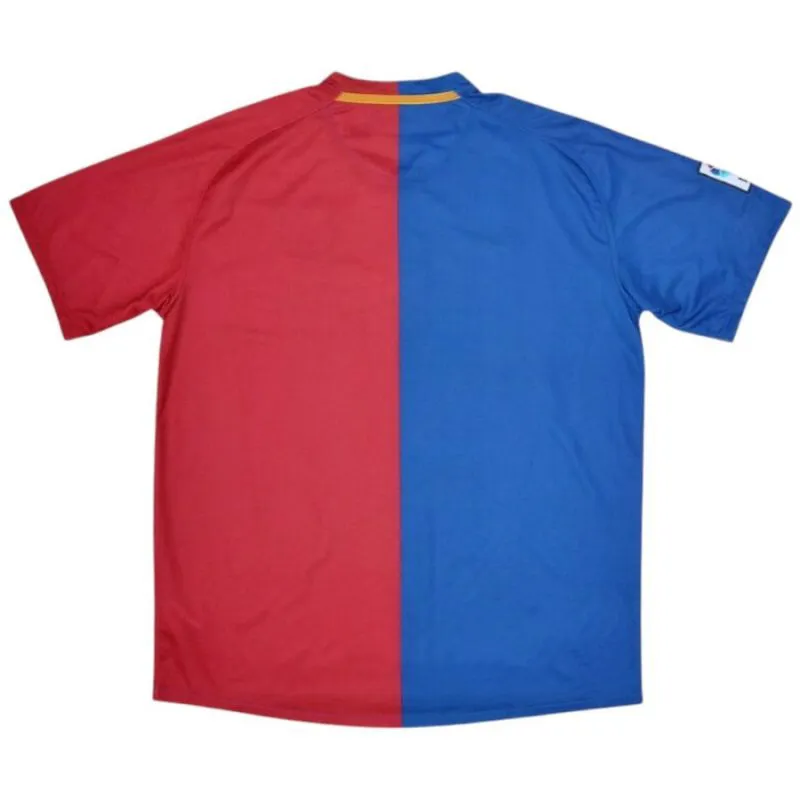 Barcelona 2008/09 Camiseta Local Retro - Rojo/Azul