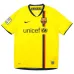 Maglia Trasferta Retrò A.INIESTA 2008/09 del Barcellona - Giallo