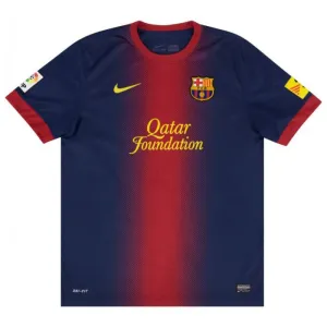 Barcelona 2012/13 Retro-Heimtrikot - Rot/Blau