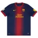 Barcelona 2012/13 Camiseta Local Retro - Rojo/Azul