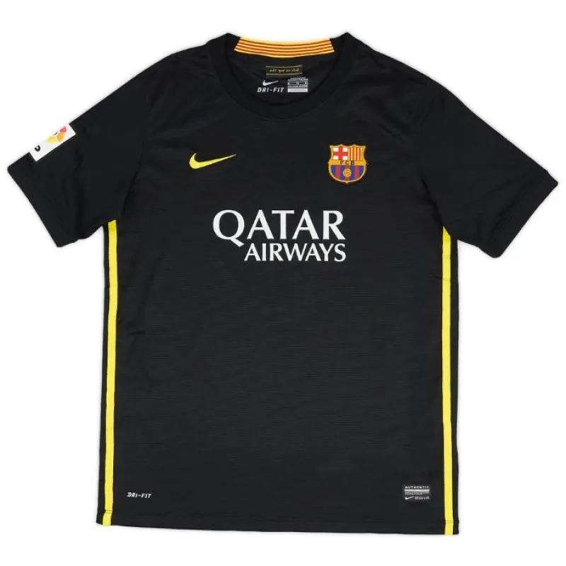 ​​Maillot third rétro du Barcelone 2013/14 - Noir​​