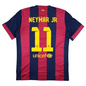 Camiseta Retro de Local NEYMAR 2014/15 del Barcelona - Rojo/Azul