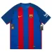 Barcelona 2016/17 Camiseta Local Retro - Rojo/Azul