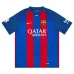 Maglia Casa Retrò SUAREZ 2016/17 del Barcellona - Rosso/Blu