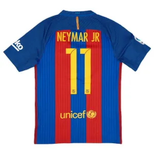 Camiseta Retro de Local NEYMAR 2016/17 del Barcelona - Rojo/Azul
