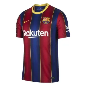 Barcelona 2020/21 Retro-Heimtrikot - Rot/Blau
