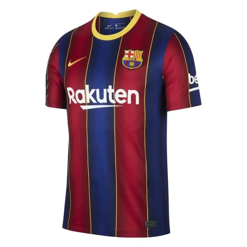 Barcelona 2020/21 Camiseta Local Retro - Rojo/Azul