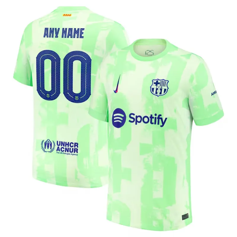 Terzo maglia fuoricasal del FC Barcelona 2024/25 - Verde