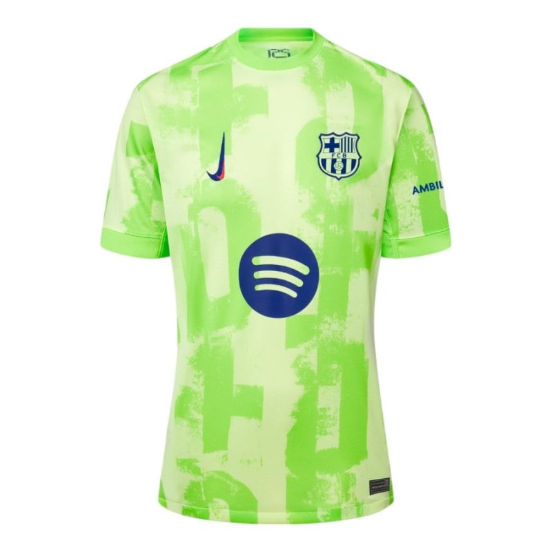 Terzo maglia versione per giocatori del FC Barcelona 2024/25 - Verde