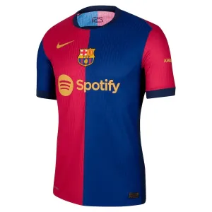 Maglia di casa versione per giocatori del FC Barcelona 2024/25 - Rosso/Azzurro