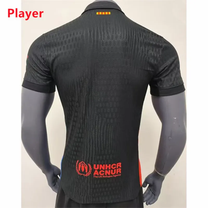 Maglia fuoricasal versione per giocatori del FC Barcelona 2024/25 - Nero