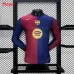Camisa de mangas largas de la versión de jugador del campo local del FC Barcelona 2024/25 - Rojo/Azul