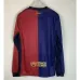 Camisa de mangas largas del campo local del FC Barcelona 2024/25 - Rojo/Azul