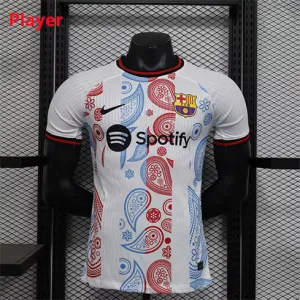 FC Barcelona Spielerversion Trainings Trikot 2024/25 - Weiß
