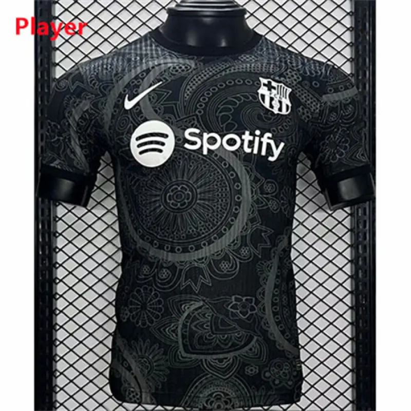 FC Barcelona Player Version Training Jersey 2024/25 - Black