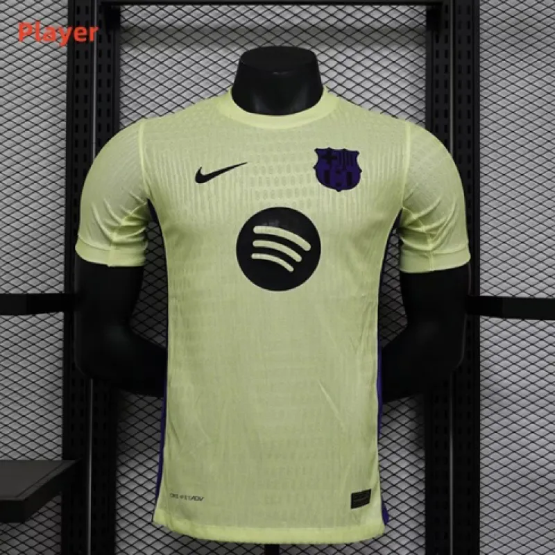 Camisa de la versión de jugador del FC Barcelona 2024/25 - Amarilla