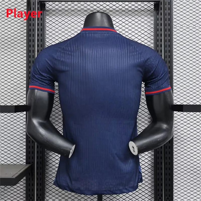 Camisa de entrenamiento de la versión de jugador del FC Barcelona 2024/25 - Azul