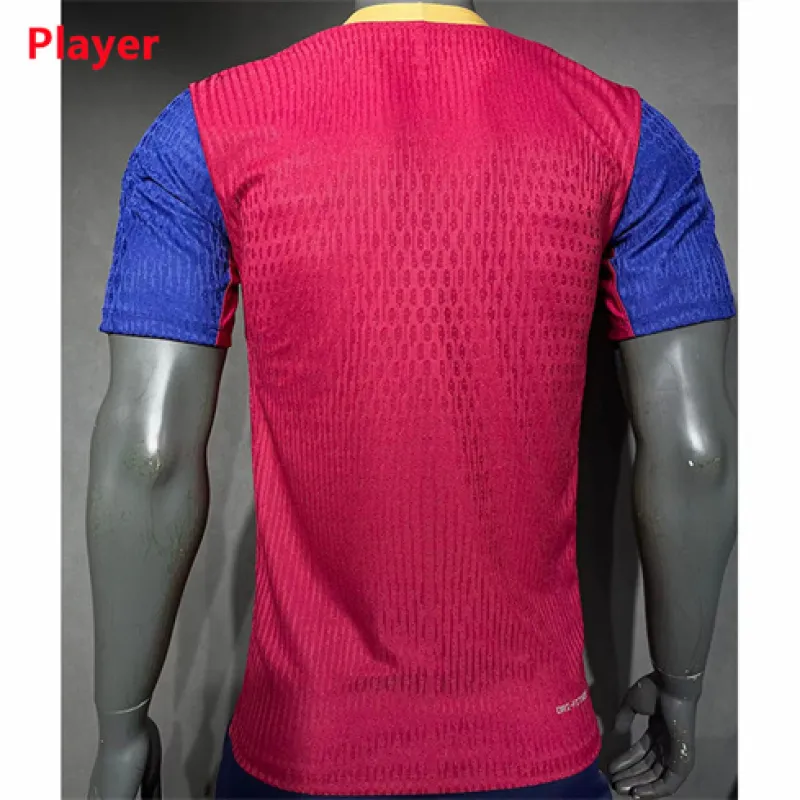 Camisa de entrenamiento de la versión de jugador del FC Barcelona 2024/25 - Rojo