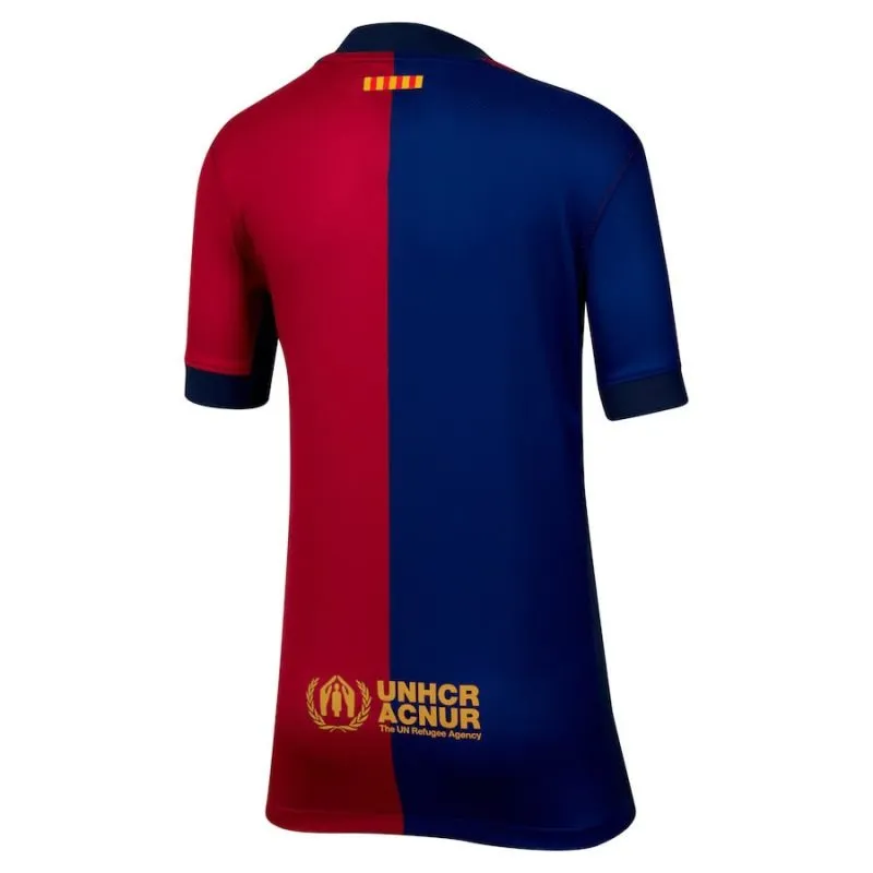 FC Barcelona Conjunto de camisetas niños 2024/25 Local - Rojo/Azul