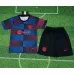 FC Barcelona Camiseta y pantalones cortos para niños 2024/25 Edición especial - Rojo/Azul